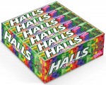 Леденцы, Halls (Холлс) 25 г Колорс ассорти (9 леденцов) яблоко манго арбуз лесные ягоды 12 упаковок