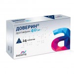Доверин, таблетки 40 мг 24 шт
