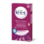 Восковые полоски для депиляции, Veet (Вит) №10 Суприм Эссенц с ароматом бархатной розы и эфирными маслами + 2 салфетки