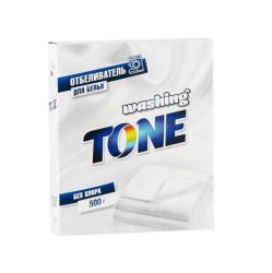 Отбеливатель для белья, Washing Tone (Вошинг Тон) 500 г без хлора пакет