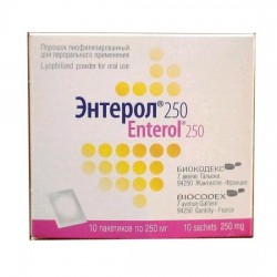 Энтерол пор. д/сусп. д/приема внутрь 250 мг №10 шт.